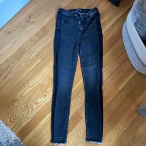 Abercrombie 24 00s High Rise Skinny Ankle Jeans